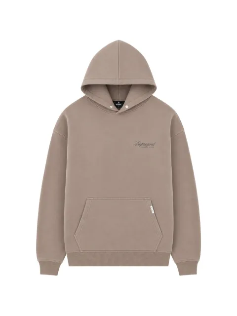 Represent Owners' Club logo-print hoodie Grey OCM4120017
