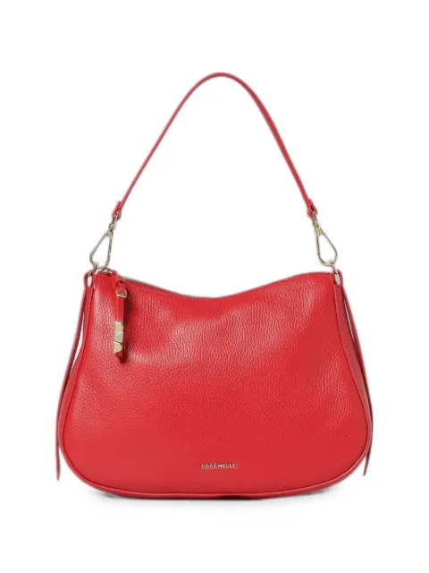 Coccinelle small Nory grained leather shoulder bag Red E1U45130201