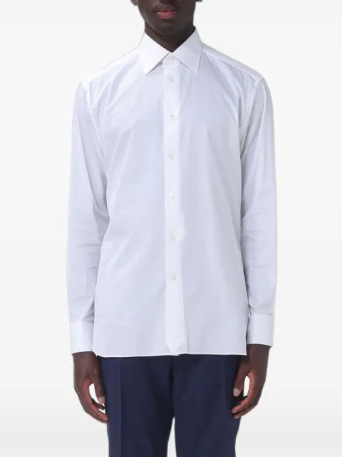 Zegna long-sleeved shirt White 9RS4PA301350A3100
