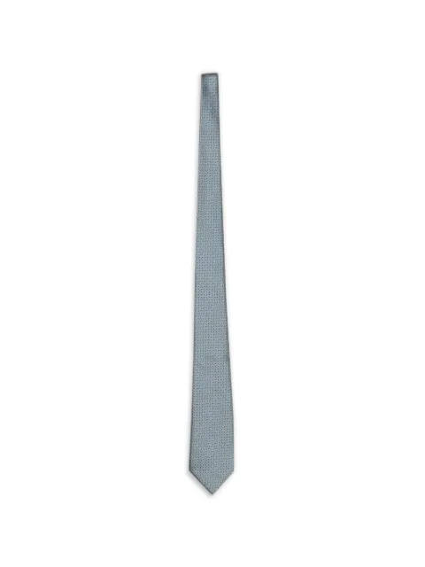 Zegna jacquard-woven tie Blue Z3C41TA31PB