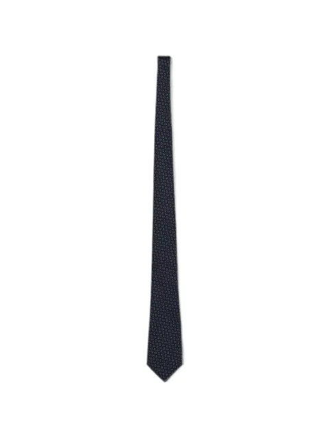 Zegna jacquard-woven silk tie Blue 1PBZ3C44TA3BL1