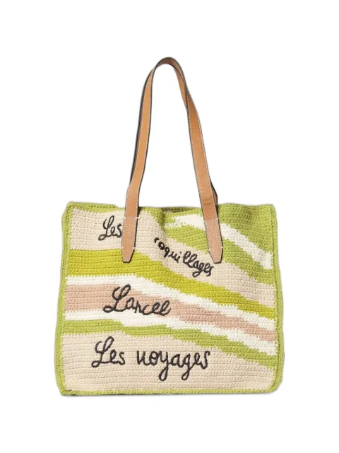 Lancel L Summer Mania tote bag Green A14005YO