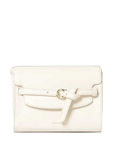 Coccinelle Sabine leather shoulder bag Neutrals E1TLA150101