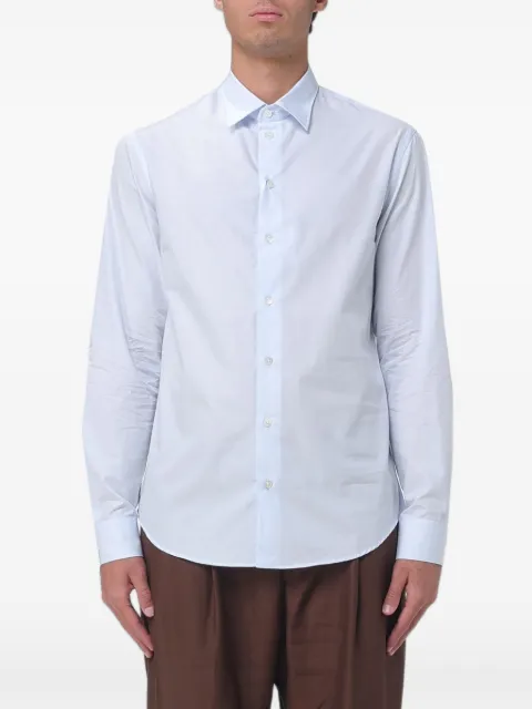 Emporio Armani cotton shirt Blue EM000099TE20549