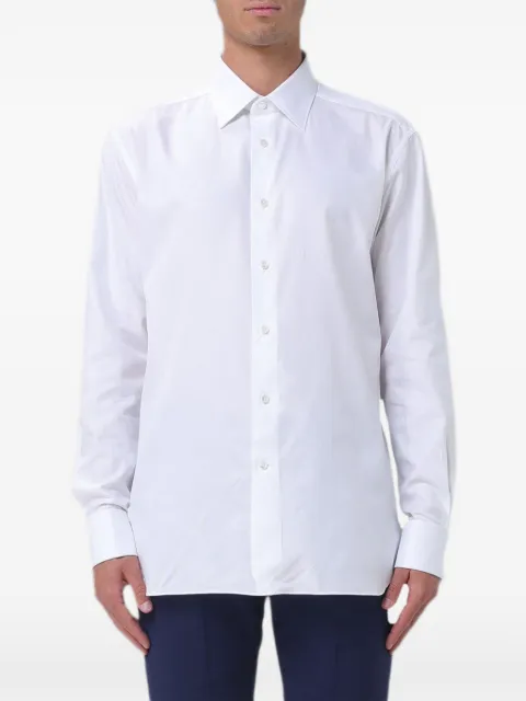 Zegna poplin cotton shirt White 9RS4PA303901A3
