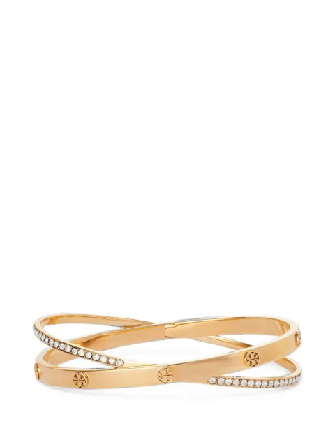 Tory Burch Icon pavé double bracelet Gold 184428
