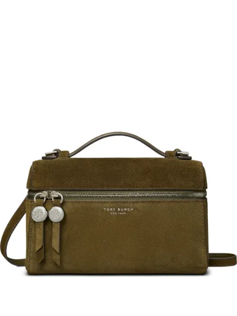 Tory Burch Romy suede Slim top-handle Green 185873