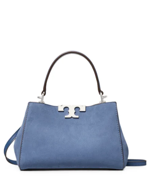 Tory Burch Eleanor nubuck mini satchel Blue 183367