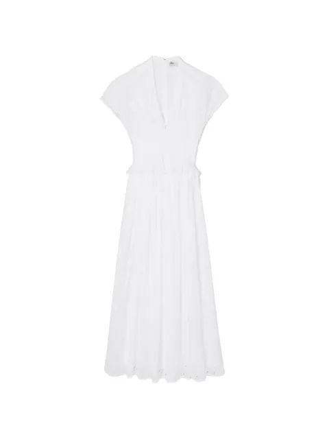 Tory Burch eyelet cotton maxi dress White 180795