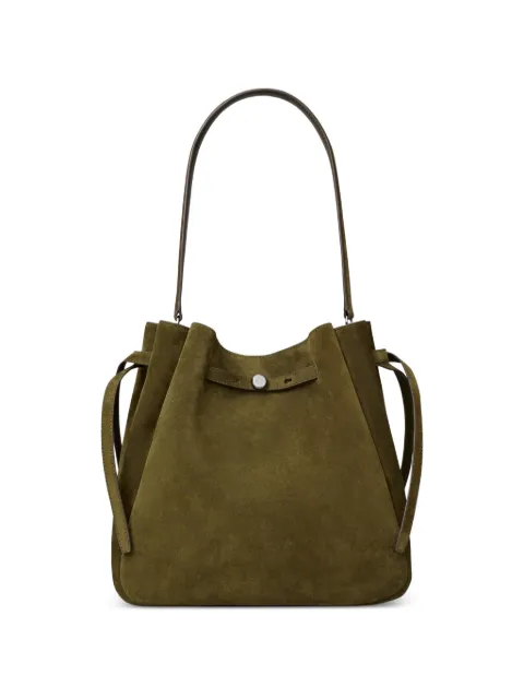 Tory Burch large Romy suede bucket bag Green 179987