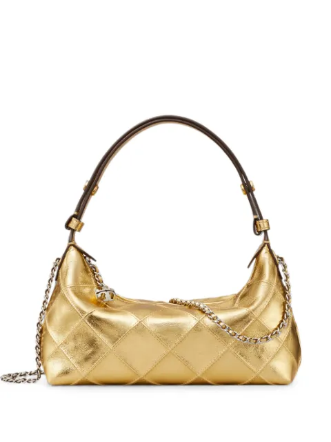 Tory Burch Fleming metallic pochette Gold 185799