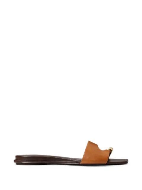 Tory Burch Pierced slides Brown 183597