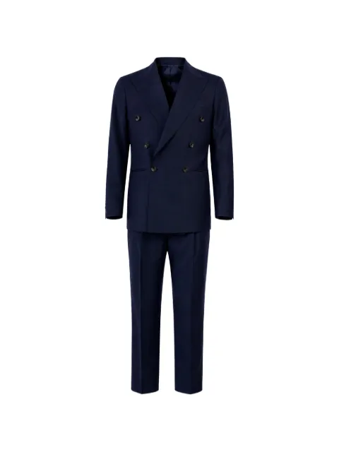 FRANZESE COLLECTION double-breasted Beckham suit Blue 13U95WATXANTUP73