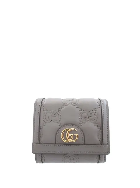 Gucci Pre-Owned 2000-2015 GG Matelasse Calfskin Bifold Wallet small wallets Grey K6W8SUZG6K6T6P0I