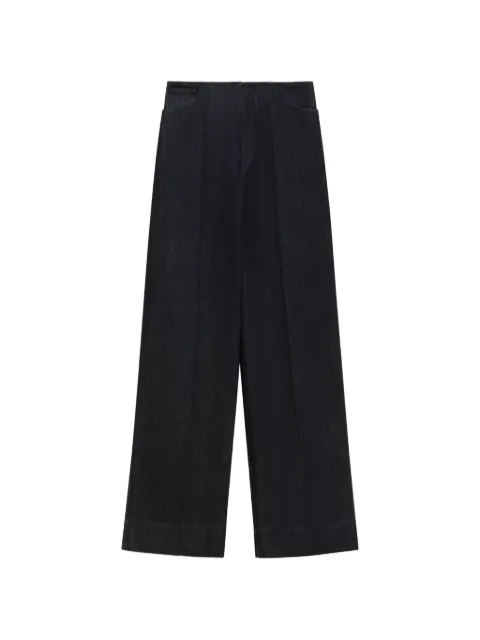 Marni raw-unwashed vertical-stitch jeans Blue PAJD0663A0USCZ40