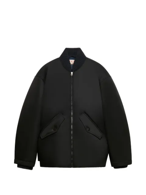 Marni padded bomber jacket Black JUMU0224LWTN856