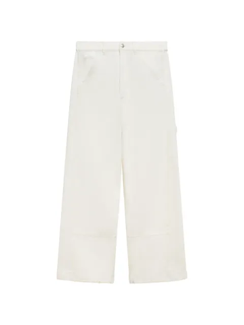 Marni white denim wide-leg jeans Neutrals PAJD0662A0USCZ42