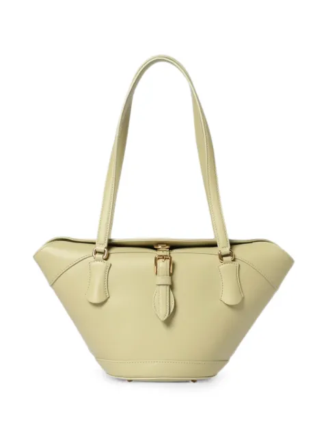 Dolce & Gabbana Capri leather shoulder bag Green BB7815AK274