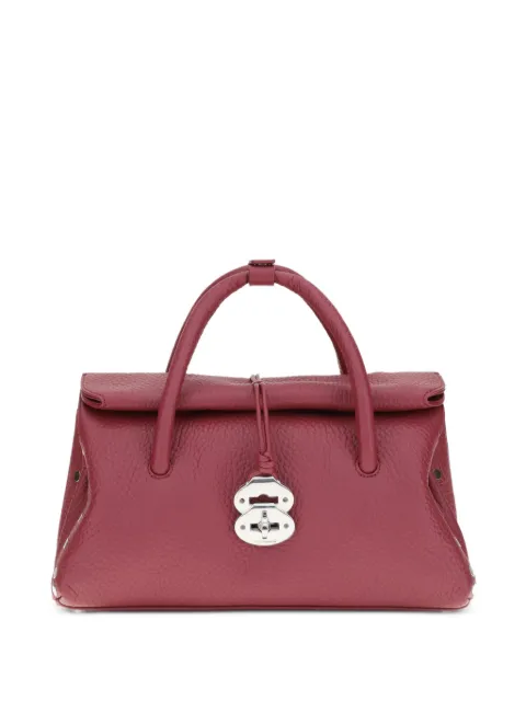 Zanellato Dotta Baby leather tote bag Red 0687501120000