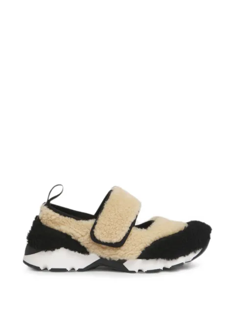 Marni shearling sneakers Neutrals SNZW020602P9282