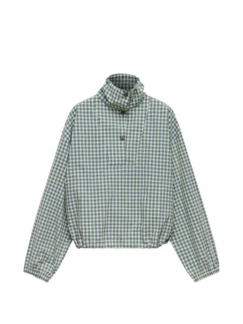 Marni checked drawstring shirt White TTMA0461S1UTC692