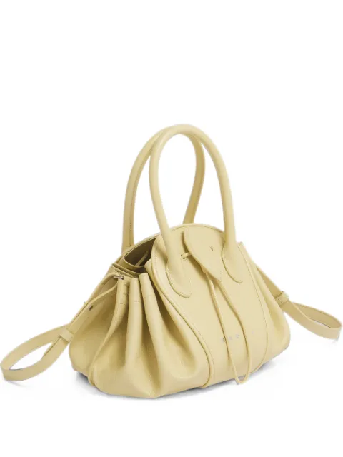 Marni Tulipea buffalo-leather shoulder bag Yellow SBMP0223A0P8710