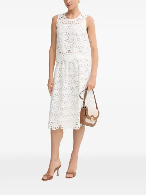 TWINSET broderie-anglaise top White 261LM2CJJ