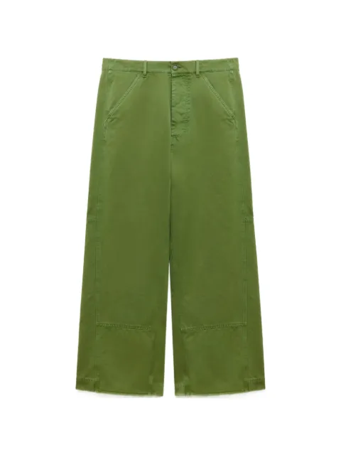 Marni embroidered carpenter trousers Green PUMU0361GXUSCZ27