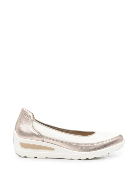 ARA metallic-effect wedge pumps White 1250664