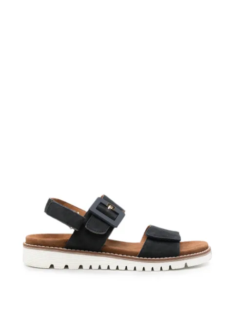 ARA buckle-detail touch-strap sandals Blue 1228134