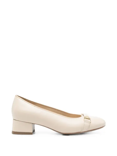 ARA Graz buckle-detail block-heel pumps Neutrals 1220411