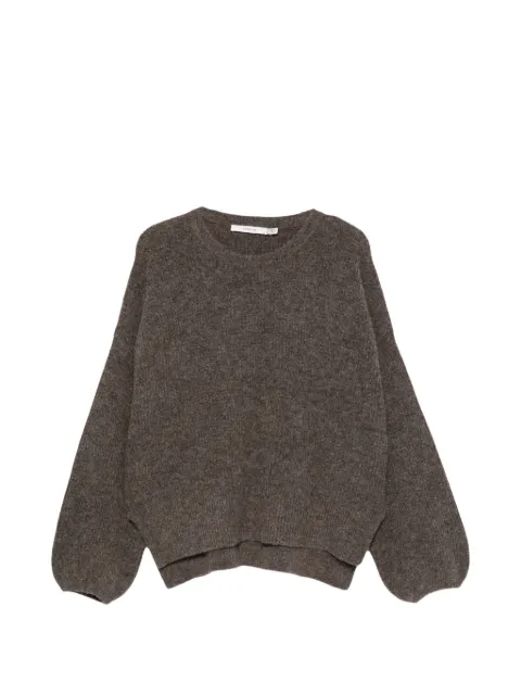 Gestuz Alpha balloon-sleeves sweater Brown 10910478
