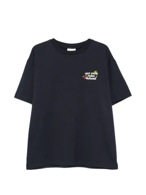 Drôle De Monsieur short-sleeves T-shirt Blue LTS327CO248