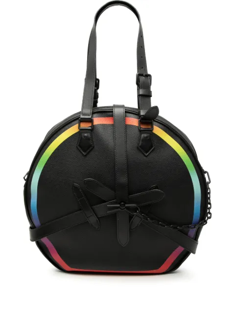 Louis Vuitton Pre-Owned 2019 Taiga Rainbow Soft Hat Trunk tote bag Black 88VKAH2UTEEQU5CO