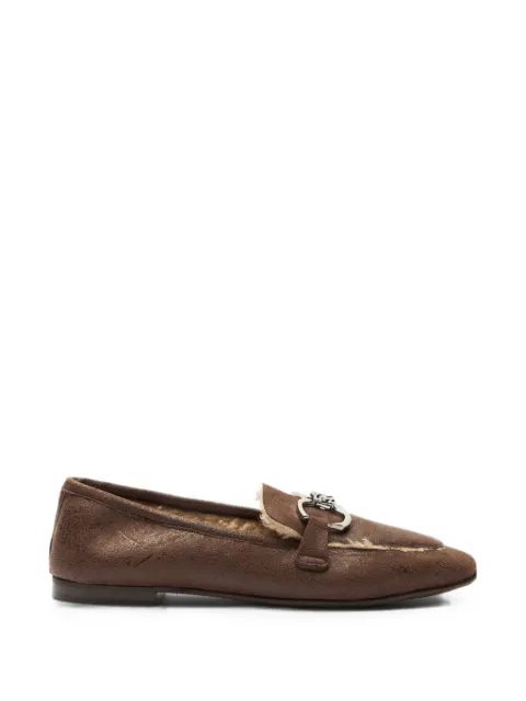 Casadei Bufaland chain-detail loafers Brown 1D298A0111C3105