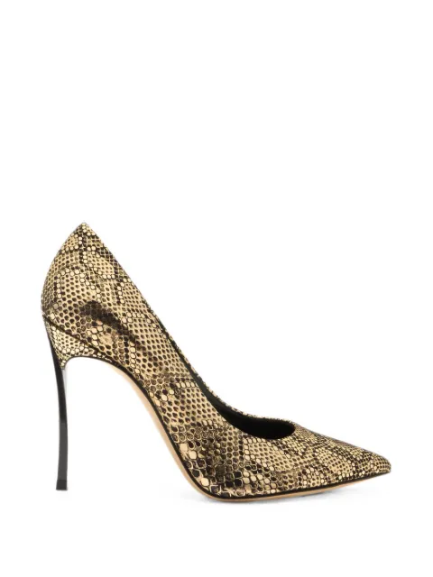 Casadei Blade Goldfinger pumps Gold 1F915W100TGLDFGZZZZ