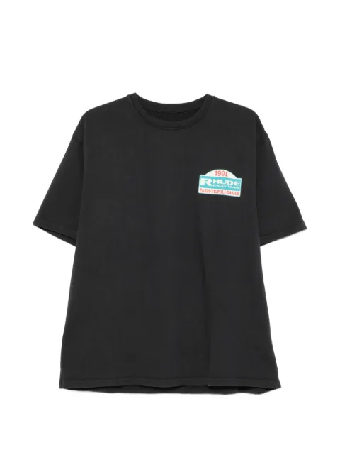 RHUDE graphic-print T-shirt Black RHPF26TT09012