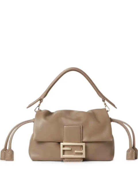 FENDI Baguette soft small Nappa leather mini-bag Neutrals 8BR855B1ZK