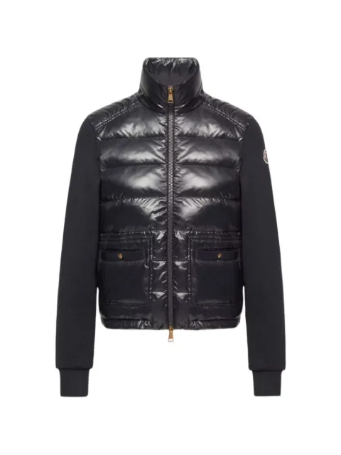 Moncler quilted panelled jacket Blue L20938G0001789BG6