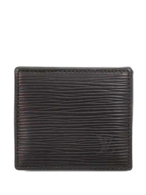 Louis Vuitton Pre-Owned 2001 Epi Porte Monnaie Boite Case coin pouch Black CUFJ88VGI6AXLT03