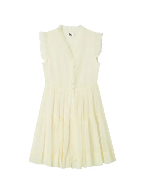 b+ab ruffled mini dress Yellow 6U211AS