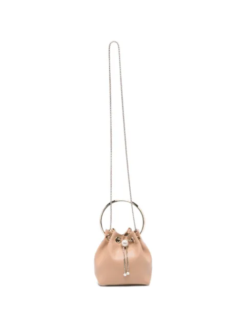 Jimmy Choo Bon Bon bucket bag Neutrals BONBONTYT