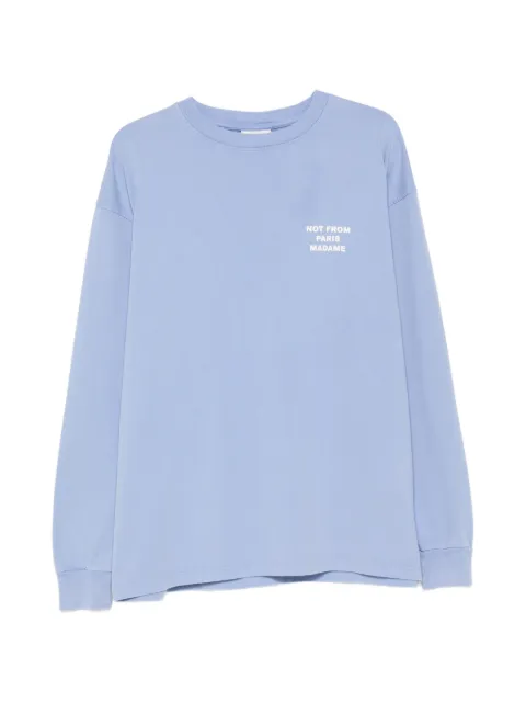 Drôle De Monsieur long-sleeves sweatshirt Blue LTS286CO248