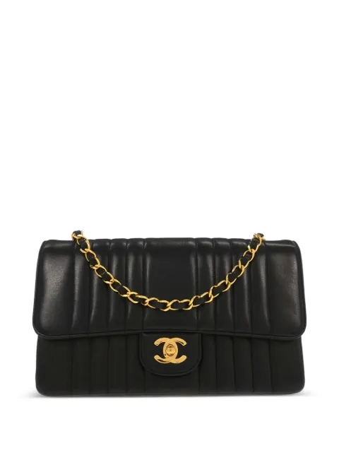 CHANEL Pre-Owned 1992 Mademoiselle Flap shoulder bag Black 196918