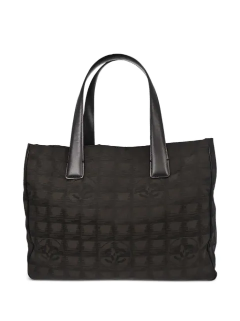 CHANEL Pre-Owned 2005 MM Travel Line tote bag Black 196935