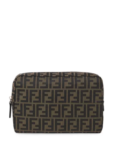 FENDI Superlight FF Zucca logo clutch bag Brown 8N0220B1J2
