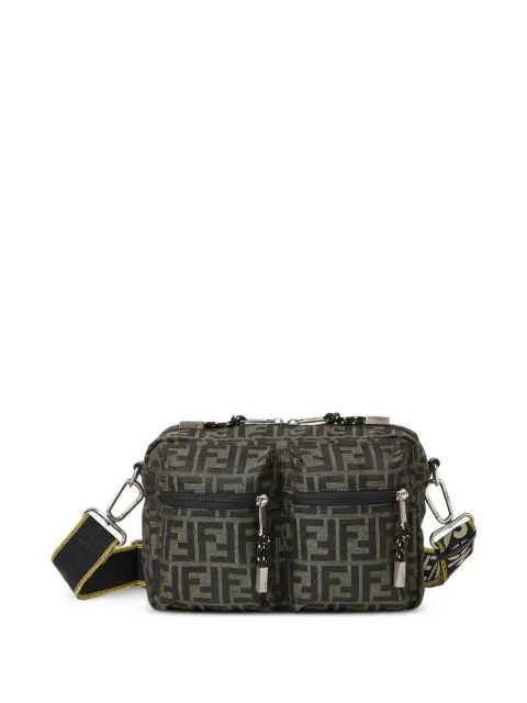 FENDI Camera Case Superlight FF-Zucca fabric bag Brown 7VA695B12N
