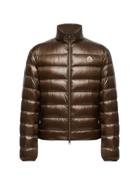 Moncler Sergesta packable short down jacket Brown L20911A00193595B1