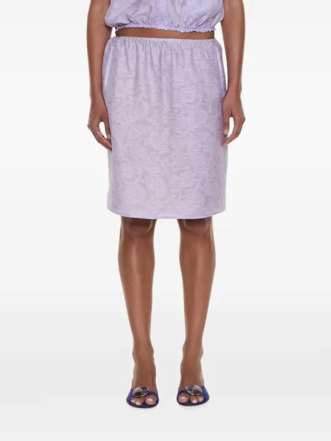 Christopher Esber Light Leak mini skirt Purple 26024229