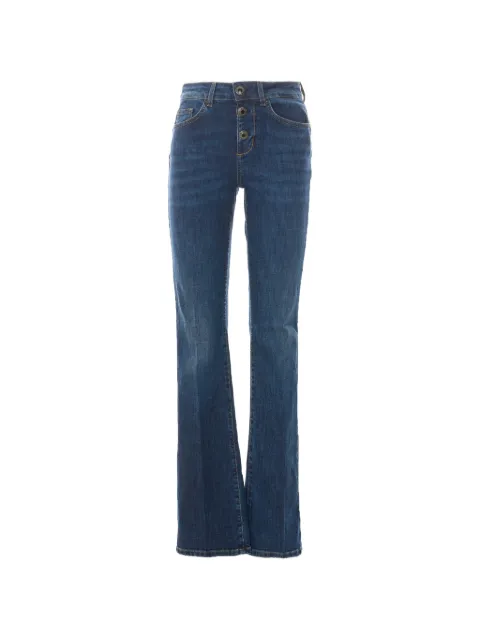 LIU JO logo-patch skinny jeans Blue UF6025D032879114